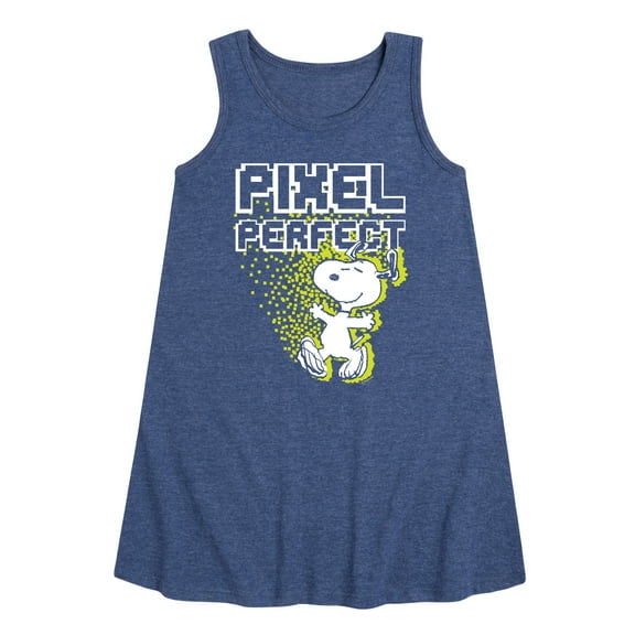 Peanuts - Pixel Perfect - Toddler & Youth Girls A-line Dress