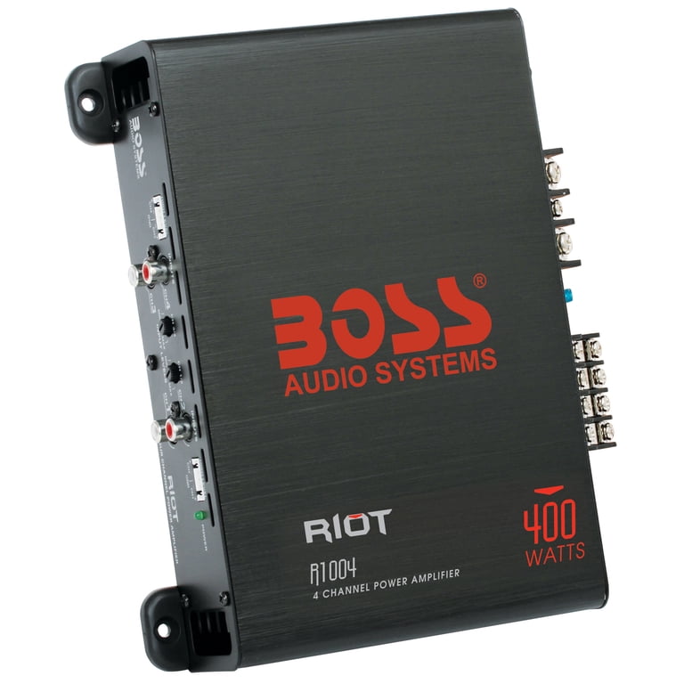 Free Shipping! Boss Audio Systems R1004 Riot Series 4 Channel Car