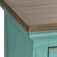 thumbnail image 4 of Kensington Blue 4 Door Accent Cabinet, 4 of 6