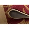 thumbnail image 6 of Transitional Area Rug (5'3'' Round) Floral Multi-Color Indoor Round Easy to Clean, 6 of 7