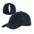 thumbnail image 6 of Magnetic Ponytail Baseball Hat Women Outdoor Sport Sun Hat for Running Camping, 6 of 18