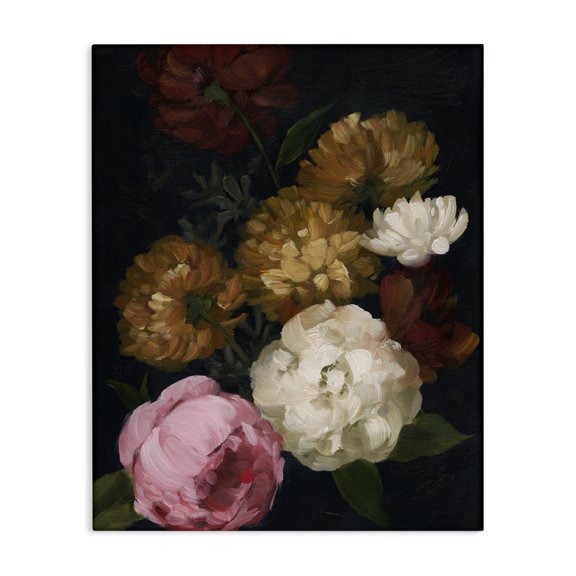 Stupell Industries French Country Mixed Carnations Bouquet Canvas Art, 24 x 30, by Grace Popp
