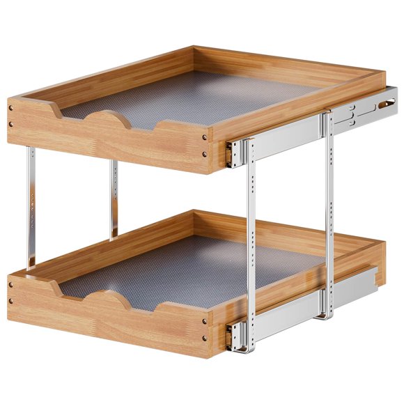 Organizador de armario OCG de 2 niveles, extraíble, 20 x 21 pulgadas, para cocina