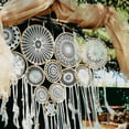 thumbnail image 6 of Uxcell 20Pack 60mm(2.4inch) Natural Wood Rings Unfinished Wood Pieces Circle Ornaments, 6 of 6