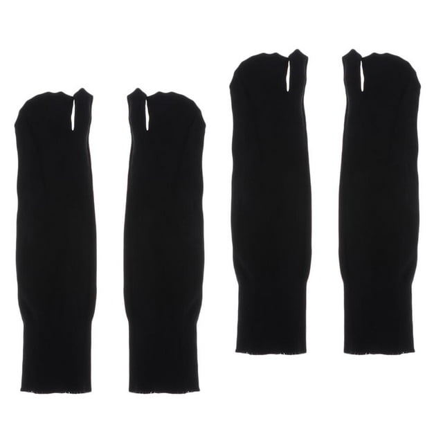 2 Pares Split Split Socks Socks Tabi / Ninja / Geta Socks Unisex Black Sunnimix Calcetines de flip flop de 2 dedos