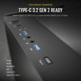 thumbnail image 4 of Antec P20CE – Boîtier Tour Moyenne – ATX Étendu – Compatible Intel Core et RAM DDR4 – Sans Alimentation – USB/Audio, 4 of 7