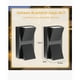 thumbnail image 4 of 2pcs Lámpara De Pared 14cm Led Moderna Para Uso Exterior color negro, 4 of 4