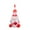 C, variant on A Soft Fabric Gnome Style Decorative Figure Adorned With Heart Motifs Suitable For Tabletop Or Shelf Arrangements In Various Spaces 4.72X2.76X10.83 Inches