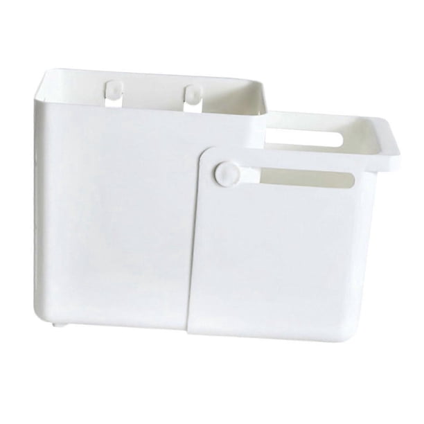 Garbage can Small Hanging Trash can Under Sink Waste bin Wall Hanging Trash can car Trash can Hanging Trash bin Cabinet Mounted Trash can White