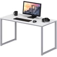 thumbnail image 4 of Commercial-Grade Office Computer Desk  x cm  Silver w/Espresso Top, 4 of 6