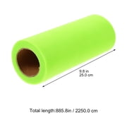 GETAJGHSD Tulle Spools Green Party 1Pack