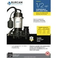 thumbnail image 2 of Burcam 300620 Mechanical Switch Effluent Pump, 1/2 Hp, 115V, 2 of 3