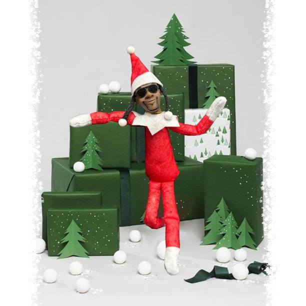 Snoop on a Stoop 2024, Snoop elf on a Shelf, Elf Doll, Box Toy 12