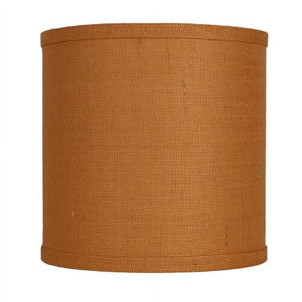 urbanest classic 10'' burlap drum lamp shade