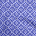 thumbnail image 1 of oneOone Velvet Royal Blue Fabric Asian Block Sewing Craft Projects Fabric Prints By Yard 58 Inch Wide, 1 of 4