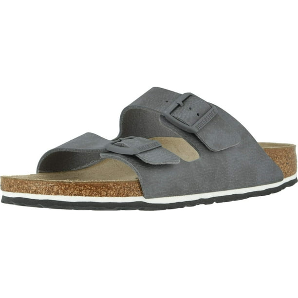 Birkenstock Men s Arizona Desert Soil Gray Birkoflor 44 R Walmart