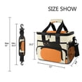 thumbnail image 3 of FORMRS Insulated Cooler Bag 24 Cans Capacity Soft Leakproof Lunch Box with Side Pockets, Black Cat Orange Ball, 3 of 7