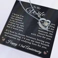 thumbnail image 4 of 53rd Anniversary Necklace for Wife from Husband 53 Years Anniversary Jewelry for Her Women Forever Love Pendant, 4 of 11
