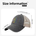 thumbnail image 3 of No One Should Live in A Closet LGBT-Q Gay Pride Proud Ally Cowboy Hat Mesh Baseball Cap Women Men Dad Hat Black, 3 of 8