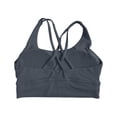thumbnail image 5 of bravefron Women 2 Pieces Workout Sets Spaghetti Straps Camis High Waist Biker Shorts 2 Piece U Neck Crop Tank Top Shorts Athletic Gym Yoga Outfits Activewear, 5 of 7