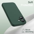 thumbnail image 5 of JETech Magnetic Silicone Case for iPhone 16 6.1-Inch, Compatible with MagSafe,&nbsp;Silky Soft Touch, Shock Absorbing Phone Cover with&nbsp;Camera Lens Full Protection (Midnight Green), 5 of 7