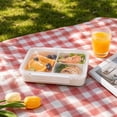 thumbnail image 3 of Layered Bento Box Lunch Container with Sealed Lid, Microwave and Freezer Safe, Keep Food Fresh and Delicious for On-the-Go Meals, 3 of 5