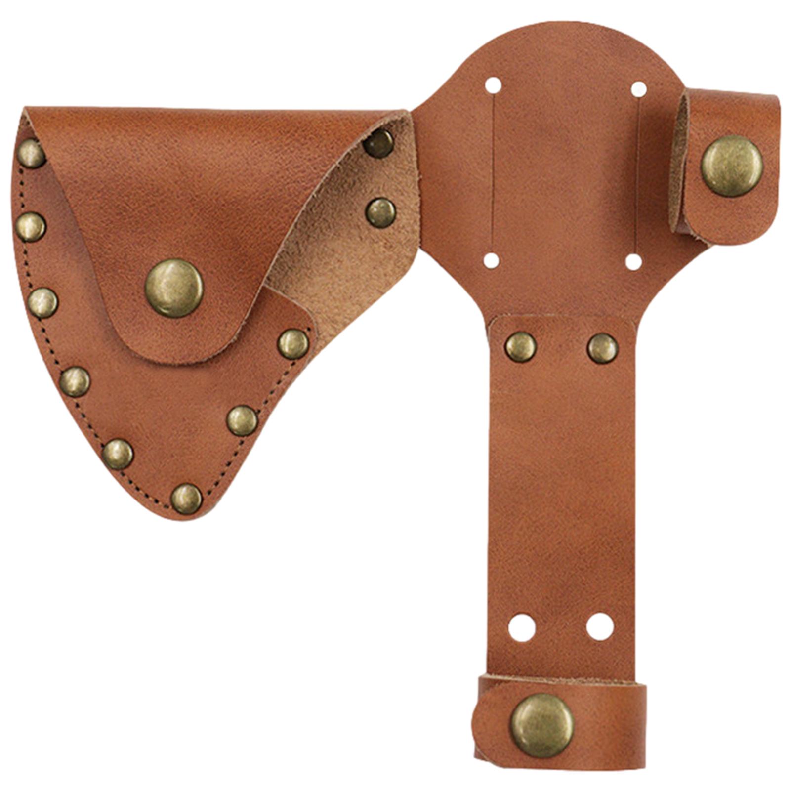 Tomahawk Sheath Faux Leather Axe Holster Camping Axe Blade Cover