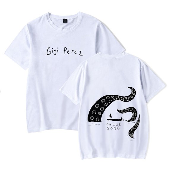 Gigi Perez T-shirt Summer New Fashion Printed Women Men Casual Short Sleeve