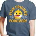 thumbnail image 3 of Baby Shark - Fish Friends Forever - Toddler And Youth Short Sleeve Graphic T-Shirt, 3 of 6