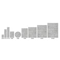 thumbnail image 7 of Pasargad Home Amadeus 2.06' x 8' Power-Loomed Ivory/Grey Runner Rug, For Indoor Space and all Age of Group, 7 of 7