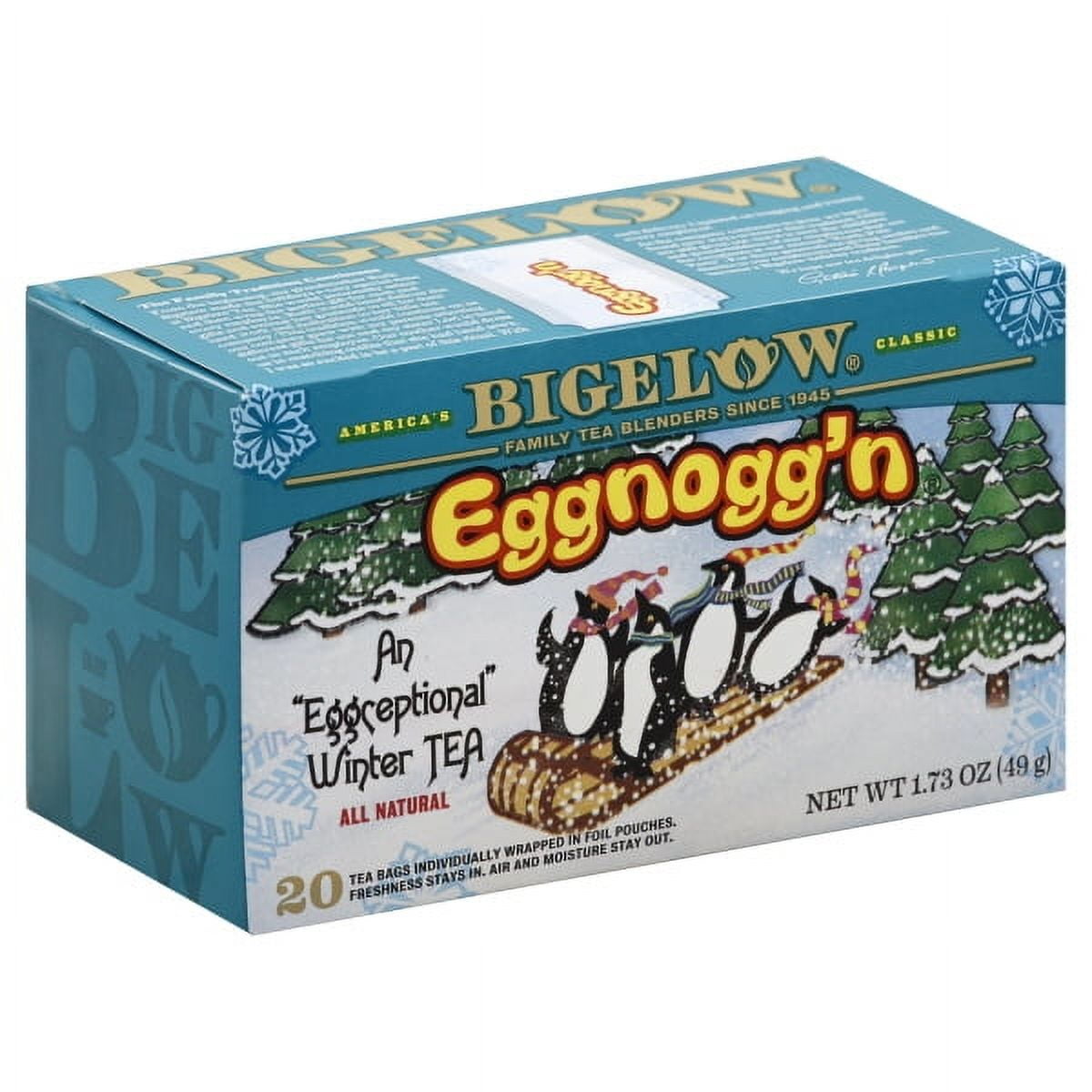 Bigelow Ginger Snappish Lemon Decaf Herbal Tea Bags, Caffeine Free