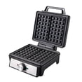 thumbnail image 1 of WaffleMaker Single Plate Two-Slice Bread Maker,Double-Sided Heating,Non-Stick Design,Suitable for F, 1 of 5