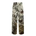 thumbnail image 6 of Xyxonk Mens Pajama Pants Flannel Camo Printed Sleep Pant Lightweight Knitted Bottoms with Pockets Drawstring Casual Sleepwear Brown XL, 6 of 7