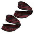 thumbnail image 3 of Nylon Anti-scratch Weight Lifting Wrist Strap,  Heavy Duty Gym Straps, For Strength Training, Deadlift For Weightlifting, Powerlifting, Bodybuilding, 3 of 8
