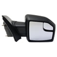 thumbnail image 4 of KarParts360 For Ford F-150 2015 16 17 18 19 2020 Door Mirror Driver & Passenger Side | Pair | Power Non-Heated Manual Folding Textured Black Standard | FO1320522, FO1321522 | FL3Z17683BA, FL3Z17682BB, 4 of 6