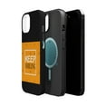 thumbnail image 2 of DistinctInk MagSafe Tough Case for Apple iPhone 13 (6.1" Screen) - Keep Smiling - Wireless Charging Compatible, 2 of 6