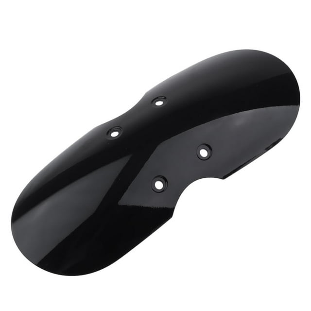 Guardabarros delantero Sharpla motocicleta negro brillante