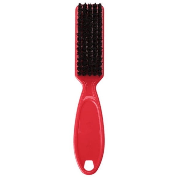 red Professional Handy Tools Men Women Comb Scissors Cleaning Brush Salon Hair Sweep Barber Tool Hair Styling Accessories