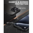 thumbnail image 4 of SUPCASE Unicorn Beetle Style Series Case for iPhone 15 Pro Max (2023 Release) 6.7 Inch, Premium Hybrid Protective Clear Case Shockproof Thin Back Cover (Black), 4 of 10