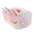 thumbnail image 4 of PATKAW - Caja de pañuelos de unicornio de peluche para el hogar, hotel y restaurante (patrón cuadrado pequeño), 4 of 4