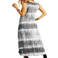 thumbnail image 2 of Robes Maxi Kaftan d'Été Teinture sur Nœuds pour Femmes Grande Taille, Robe de Plage Irrégulière, 2 of 2
