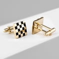 thumbnail image 4 of Jiibva 4Pairs/Set Cufflinks Set Fashion Shirt Cufflink Classic Business Shirt Cuff Links Elegant Tuxedo Cufflinks for Wedding Business, 4 of 7
