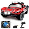 1:18 Scale RC Cars 25+MPH High Speed 4WD Remote Control Car 4x4 Off Road All Terrain Monster Trucks Hobby Grade 2.4Ghz Electric Toys Vehicles Xmas Gifts for Boys Kids and Adults (785-2)