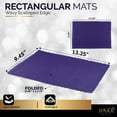 thumbnail image 2 of Paper Placemat Disposable, Purple Place Mats with Scalloped Edges, Durable Paper Placemat for Holiday Wedding Party Supplies Decor, 9.75 X 14 Inches, Pack of 50 - by SparkSettings, 2 of 6
