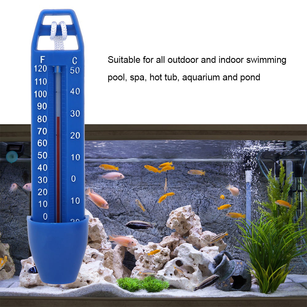 Details about   -20~120℉ & 30~50℃ Swimming Pool Spa Hot Tub Bath Temperature Thermometer Blue 