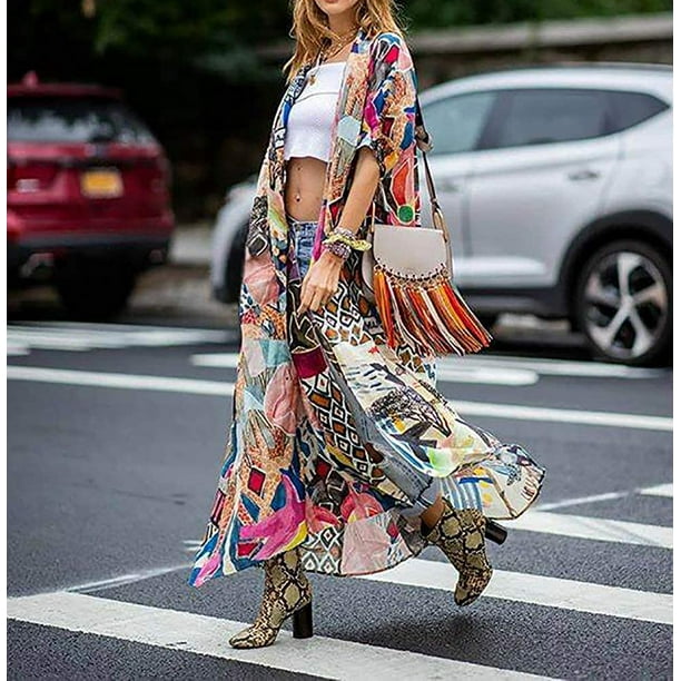 Kimono top dress walmart