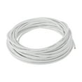 thumbnail image 1 of Cables eléctricos únicos para automóviles, cable de alimentación de 49 pies, blanco, TC, 1 pieza, 18AWG, 2 conductores, completamente aislado y con chaqueta de tacto suave, universal, 1 of 1