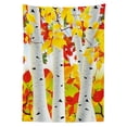 thumbnail image 3 of Ambesonne Fall Tablecloth Rectangular Table Cover, Autumn Scene with Leaves, 60"x90", Mustard Orange Green, 3 of 4