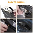 thumbnail image 4 of Pbymt Elevadores De Tapa De Aluminio Negro Para Alforjas, Kit De Pestillo Para Alforjas, Palanca Para Harley Touring Road King Street Glide Electra Glide Ultra Limited 2014-2024, 4 of 5