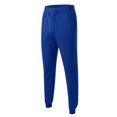 thumbnail image 4 of Sweatpants for Men Wide Leg Joggers Pants Heavyweight Workout Jogging Loose Fit Trousers with Pocket Solid Color Fleece Trousers, 4 of 5